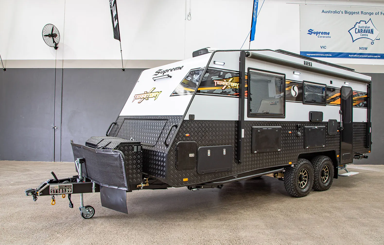 supreme territory X caravans Melbourne